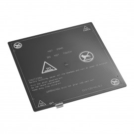 12V 3D Printer Hot Bed Heating Platform Heatbed Aluminum 300 * 300 * 3mm with Hot-bed Wire Cord for Anet E12 3D Printer Upgrade Suppliers(1pcs)