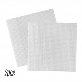 2pcs 220*220mm Heated Bed Foam Foil Insulation Cotton Self-Adhesive Hot Bed Heat Insulation Mat Sticker for Creality Ender 3 Ender 5 Anet A8 A6 Tronxy XY-2 3D Printer