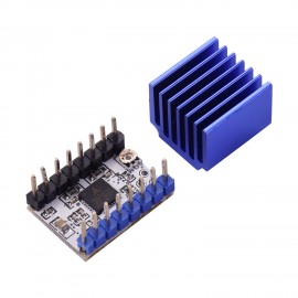 5pcs TMC2208 V1.2 Stepper Motor Driver Module with Heat Sink Screwdriver for 3D Printer