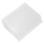 FEP Film Transparent Release Film Sheet 280*200mm Thickness 0.1mm High Transmittance Strength Compatible with Wanhao D8 D7 DLP Photon SLA UV Resin 3D Printer, 10pcs