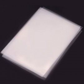 FEP Film Transparent Release Film Sheet 280*200mm Thickness 0.1mm High Transmittance Strength Compatible with Wanhao D8 D7 DLP Photon SLA UV Resin 3D Printer, 10pcs