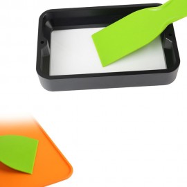 3D Printer Resin Cleaning Kit 2/4/6 Inch Removal Shovel Paper Funnel Slicone Slap Mat Glove for DLP SLA LCD 3D Printer