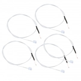 5pcs NTC 3950 Thermistor Sensor 100K Ohm with 0.5 Meter Wiring Cable and Pin Head Compatible with Anet ET4 ET4X ET4PRO 3D Printer