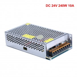 DC 24V 240W 10A Universal Regulated Switching Power Supply Compatible with Anet ET4 ET4X Creality Ender 3 3D Printer LED Strip Light Computer Project