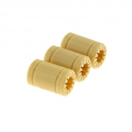 6pcs LM8UU RJMP-01-08 Solid Polymer Bearing 8mm Shaft Plastic Linear Bearing for 3D Printers