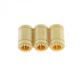 6pcs LM8UU RJMP-01-08 Solid Polymer Bearing 8mm Shaft Plastic Linear Bearing for 3D Printers