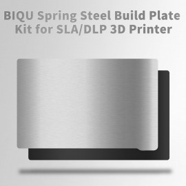 Flexiable Build Plate Surface Spring Steel Platform Removal Spring Steel Sheet with Magnetic Base for SLA/DLP Resin Printing Elegoo Saturn 3D Printers 196x126mm