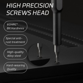 Multi-Purpose 24pcs Magnetic Screwdriver Kit with Detachable Handle Tools for 3D Printer Mobile Phone Smartphone Game Console Tablet PC Furniture Bicycle Outdoor Repair