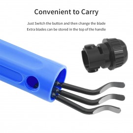 Trimming Tool Deburring Trimming Cutter Burring Remover High-speed Steel Blade for 3D Printer Model Art Sculpture Carving Sculpting Shaping Modeling Cleaning