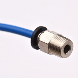 3D Printer Kit PTFE Tubing Hose Pipe 5Pieces with 10 Pieces PC4-M6 Fittings and 10 Pieces PC4-M10 Fitting Connector for 3D Printer 1.75mm Filament