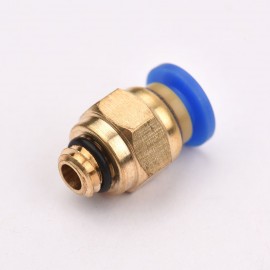 3D Printer Kit PTFE Tubing Hose Pipe 5Pieces with 10 Pieces PC4-M6 Fittings and 10 Pieces PC4-M10 Fitting Connector for 3D Printer 1.75mm Filament