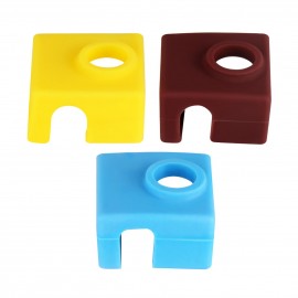3D Printer Heat Block Silicone Cover Case MK8 Hotend Extruder Silicone Insulation Socks Compatible with Creality Ender 3 Ender 3 Pro Ender 5 CR-10 10S S4 S5 Anet A8 3D Printer
