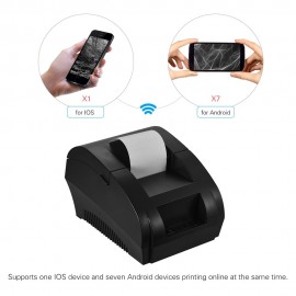 Bluetooth Thermal Printer 58mm Restaurant Retail Receipt Ticket POS Printing for IOS Android Windows