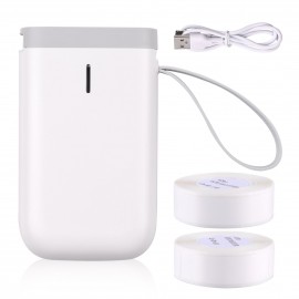 Label Maker Machine Portable Thermal Label Printer Handheld Name Price Sticker Printer Pocket Size BT Wireless Connection with APP 2 Roll Thermal Paper for Home Office Supermarket Store