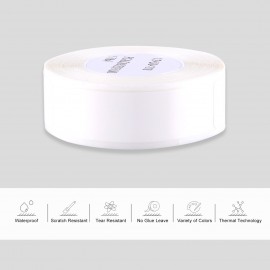 Label Maker Machine Portable Thermal Label Printer Handheld Name Price Sticker Printer Pocket Size BT Wireless Connection with APP 2 Roll Thermal Paper for Home Office Supermarket Store