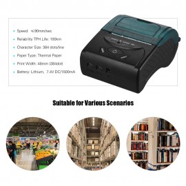 Thermal Label Printer Fine Quality BT Printer Qr Code Sticker Barcode Thermal Clothing Label Printers