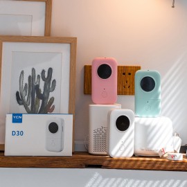 Portable Label Printer Wireless Thermal Printer 203dpi 6/12/14/15mm Label Width BT Connection with APP Support Multiple Languages with 3 Roll Label Paper for Home Office Organization Jewelry Cable Wire