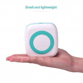 Mini Pocket Printer BT Wireless Portable Instant Mobile Printer 57mm Thermal Paper Receipt Label Sticker Memo Photo Picture Printing Compatible with Android iOS Smartphone Windows