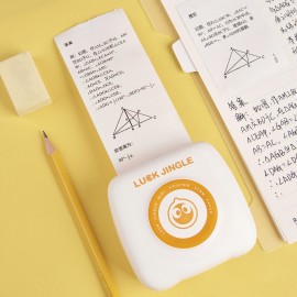 Pocket Printer BT Wireless Photo Printer Portable Thermal Printer 203dpi for Photo Picture Receipt Memo Note Sticker Label List Support 10 Languages Compatible with Android iOS