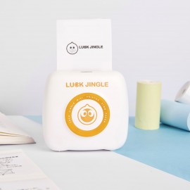 Pocket Printer BT Wireless Photo Printer Portable Thermal Printer 203dpi for Photo Picture Receipt Memo Note Sticker Label List Support 10 Languages Compatible with Android iOS