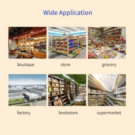 8 Digits Price Tag Machine Handheld Price Labeller Label Date Maker Pricing with 10pcs Price Labels Paper for Office Retail Shop Grocery Store Organization Marking Warehouse