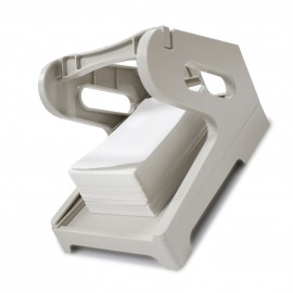 Shipping Label Holder for Rolls and Fan-fold Stack Labels Paper Holder Bracket Stand Work with Desktop Thermal Shipping Label Printer