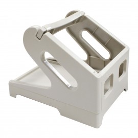 Shipping Label Holder for Rolls and Fan-fold Stack Labels Paper Holder Bracket Stand Work with Desktop Thermal Shipping Label Printer