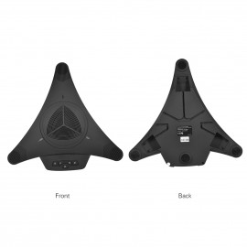 High-power Conference Omnidirectional Condenser Microphone Mic Speaker Speakerphone USB Plug & Play 360° Audio Pickup for Business Video Meeting