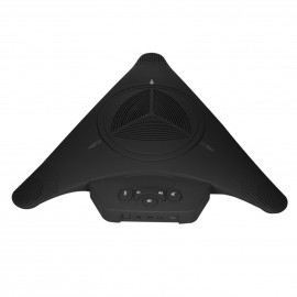 High-power Conference Omnidirectional Condenser Microphone Mic Speaker Speakerphone USB Plug & Play 360° Audio Pickup for Business Video Meeting