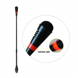 USB Computer Microphone Desktop Wired Microphone Cardioid Condenser Mic Adjustable Neck Plug & Play for PC Laptop Office Meeting Conference Recording Chatting Live Streaming Gaming