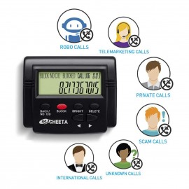 Call Blocker for Landline Phones Telephone 2000 Caller ID Box Blocking One Touch Number Block Device Block Unwanted Robocalls and Nuisance Calls