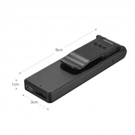 E580 Mini Digital Camera Recorder Video Voice Recording Pen 1080P HD with 180° Rotatable Camera Motion Detection Loop Recording Night Vision for Home Office