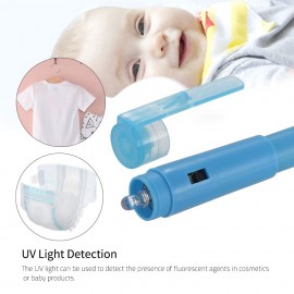 Multi-function UV Light Money Counterfeit  Detector Pen Mini Banknote Tester Pen Currency Cash Checker Money Fake Dollar Marker for US Dollar Euro Pound Yen Korean Won