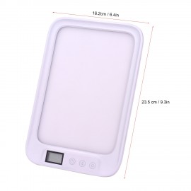 Light Lamp LED Sunlight Touch Control Stepless Dimming Timing/6 Level Adjustable Brightness Max 22600 Lux with Sunset Mode for Bedroom Living Room Office