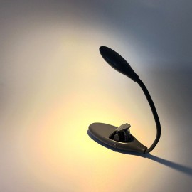 Rechargeable Book Light Clip-on Reading Light Eye-Care LED Light 3 Color Temperature Stepless Dimming with Magnet for Bookworms Kids