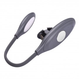 Rechargeable Book Light Clip-on Reading Light Eye-Care LED Light 3 Color Temperature Stepless Dimming with Magnet for Bookworms Kids