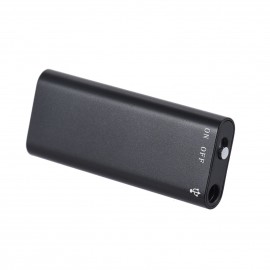 8GB Mini USB Digital Audio Voice Recorder Dictaphone MP3 Music Player Portable Recording Device 96hrs Recorded Files for Lectures Meetings Class Interview