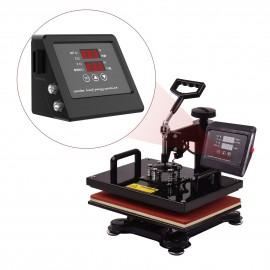 Multi-functional Heat Press Machine Control Box Digital Box LED Controller for T-shirts/Plate/Cap/Mug Swing Away Heat Transfer Sublimation Print Machine