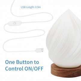 Night Light Desktop Decor Basketball Shape Night Lamp Table Lamp with Wood Base 16 Light Colors Remote Control USB Power Supply for Office Home Bedrooms Living Room Reading Studying Christmas Gift