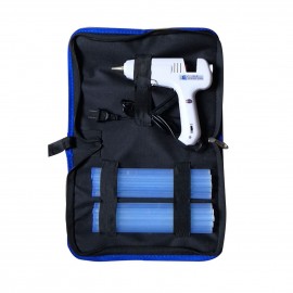 Professional Hot Melt Glue-Gun Dual Power 60W 100W Metal Nozzle with 11pcs Glue Sticks for DIY Arts & Crafts Projects Handcraft Decoration Carpentry Repairs Tool Wood Glass Plastic